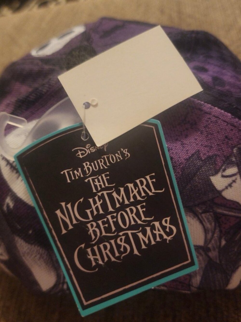 A Nightmare Before Christmas Love Never Dies Snapback Hat All Over Print NWT
